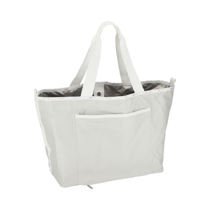 ESSENTIAL LG OPEN TOTE 大型磁扣托特包 - 極致白