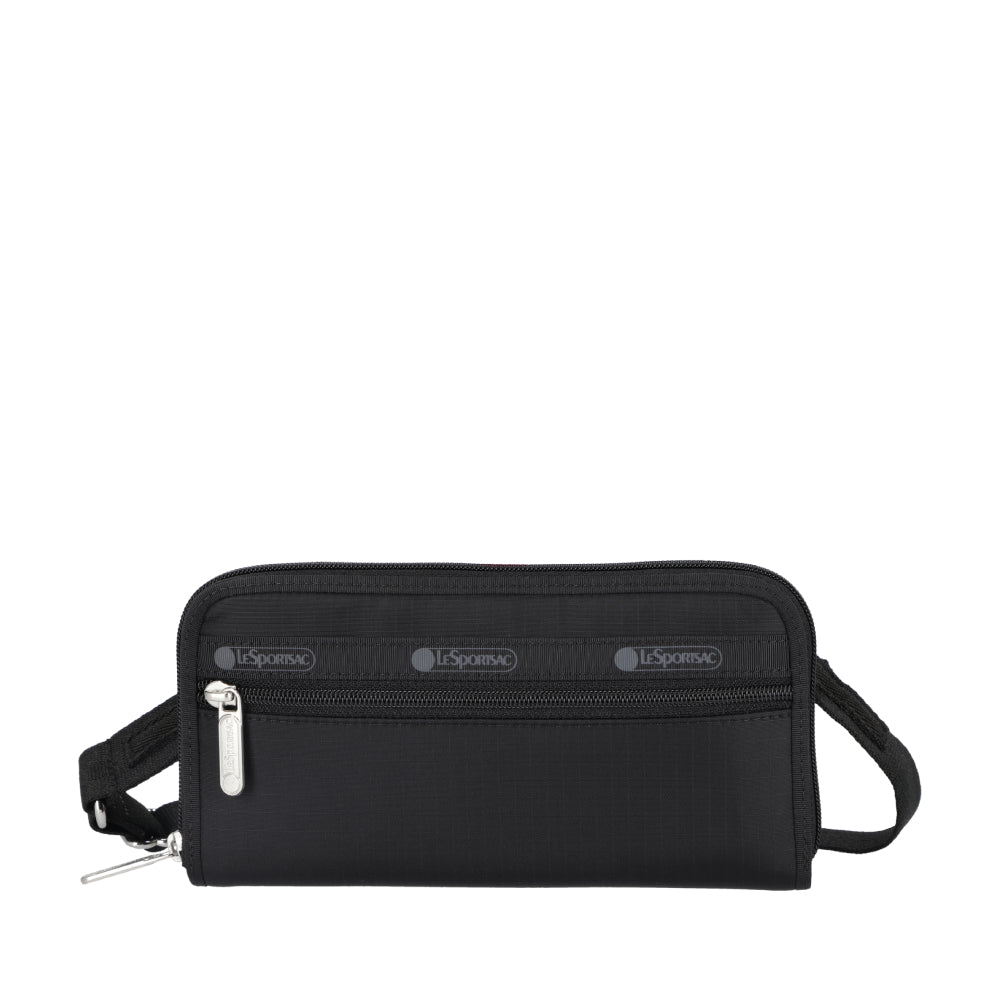 MINI DUFFEL CROSSBODY  可背式皮夾 - 永恆黑