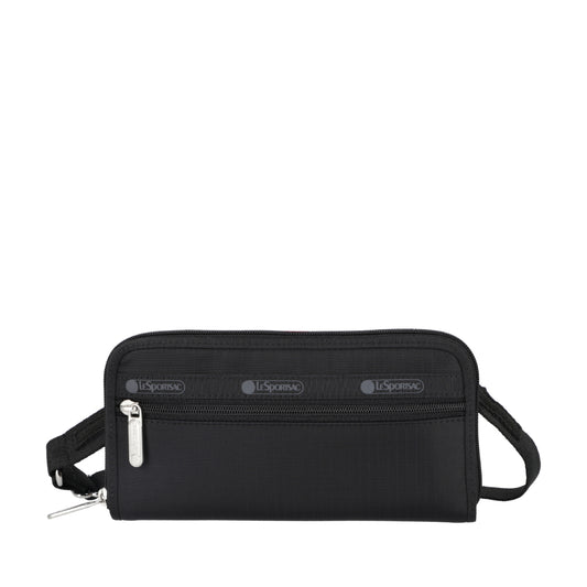 MINI DUFFEL CROSSBODY  可背式皮夾 - 永恆黑