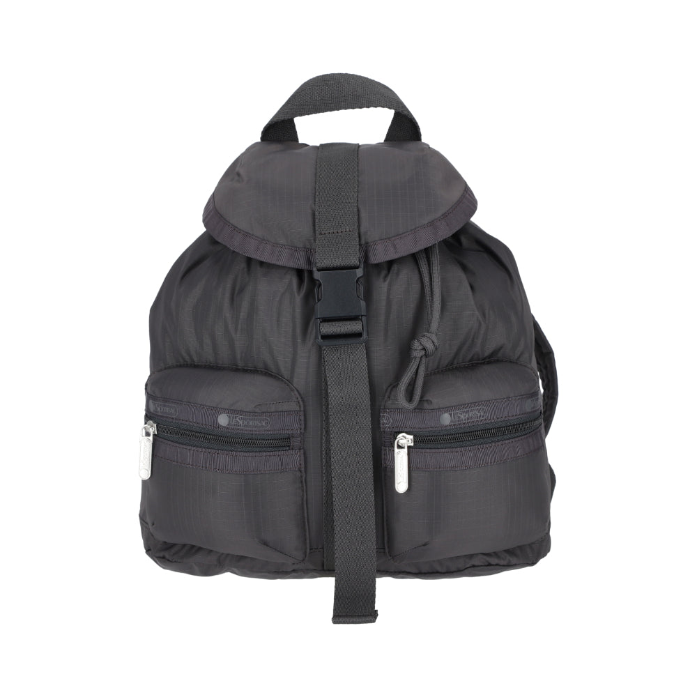 SMALL VOYAGER 小型掀蓋後背包 - 夜幕灰