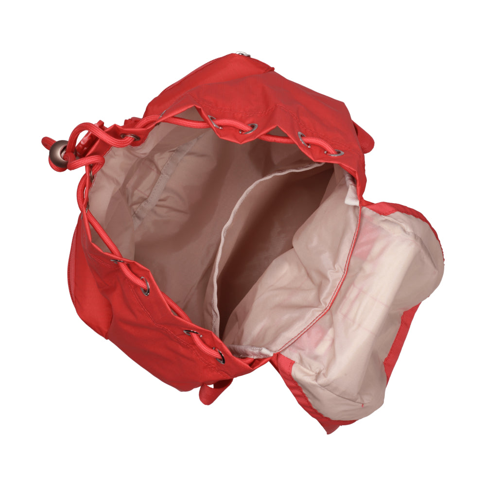 SMALL VOYAGER 小型掀蓋後背包 - 玫瑰紅