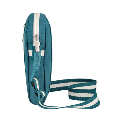 MINI WEB CROSSBODY 隨身小包 - 滾邊青藍