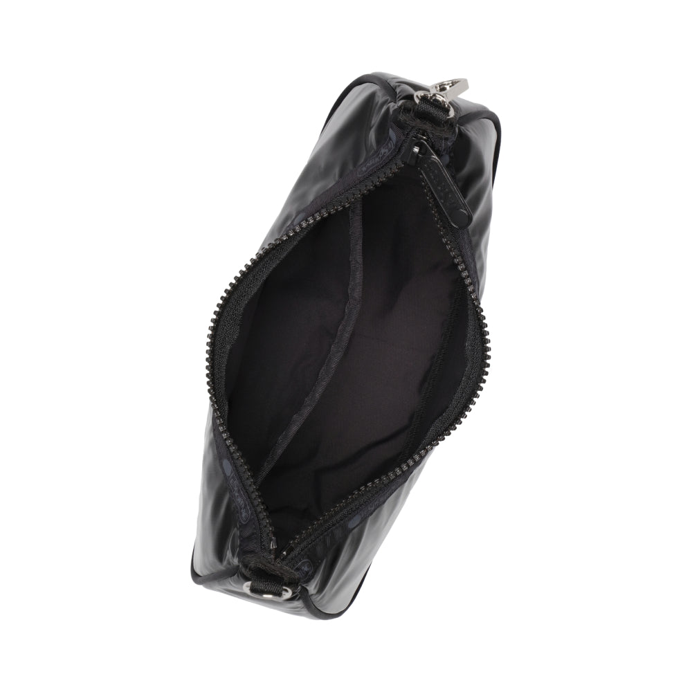 SM CONV HOBO 小型肩背兩用新月包 - 閃耀黑