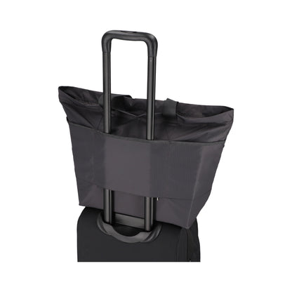 CARLIN ZIP TOP TOTE BAG 簡約兩側拉鍊托特包 - 夜幕灰