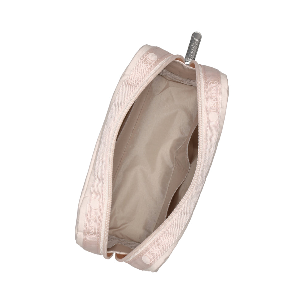 RECTANGULAR COSMETIC 長形化妝包 - 晨曦桃粉