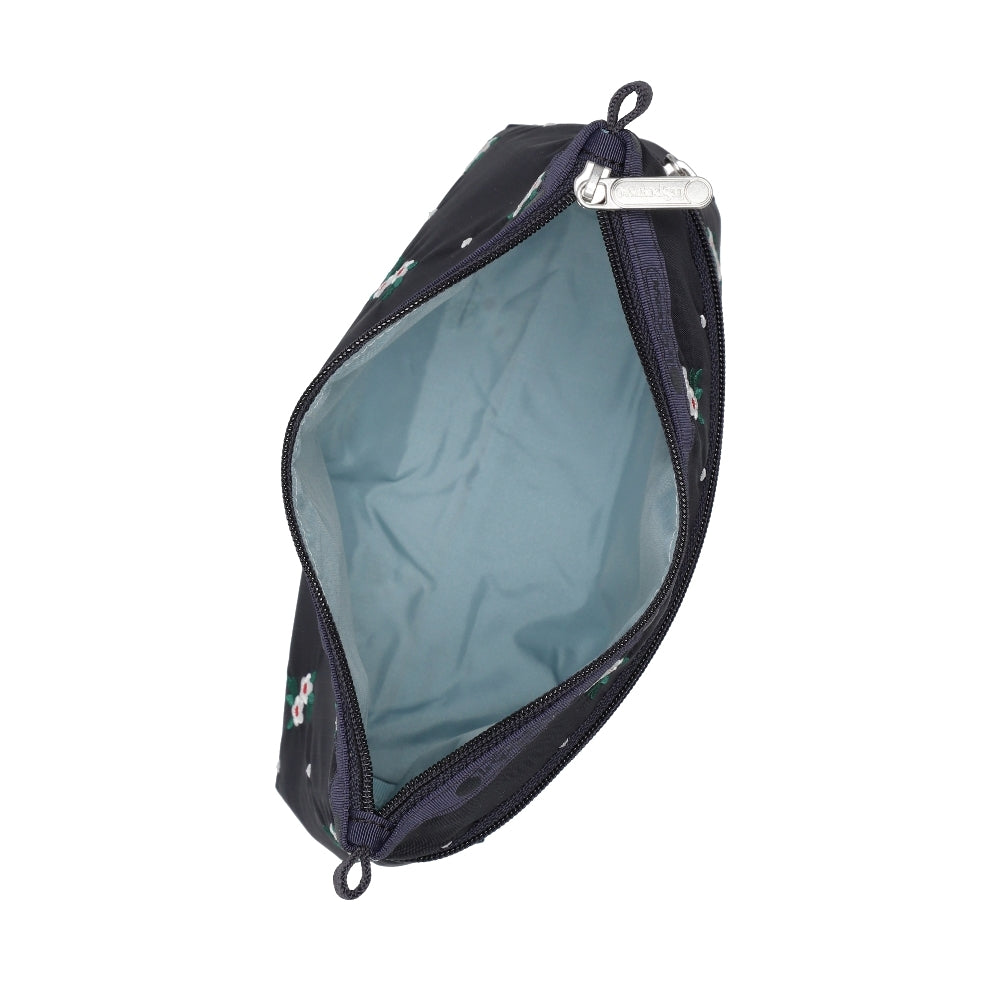 COSMETIC CLUTCH 雙層拉鍊化妝包 - 典雅花苑