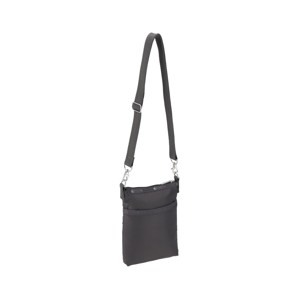 3 ZIP CROSSBODY 三層拉鍊斜背包 - 夜幕灰