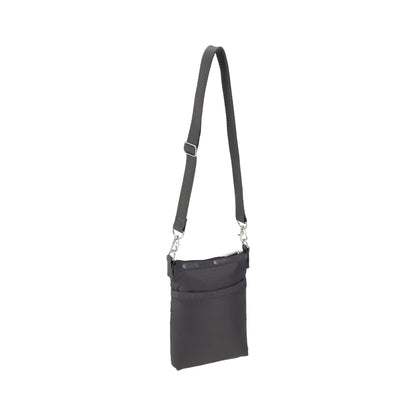 3 ZIP CROSSBODY 三層拉鍊斜背包 - 夜幕灰