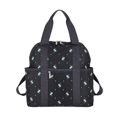 DOUBLE TROUBLE BACKPACK 兩用後背包 - 典雅花苑