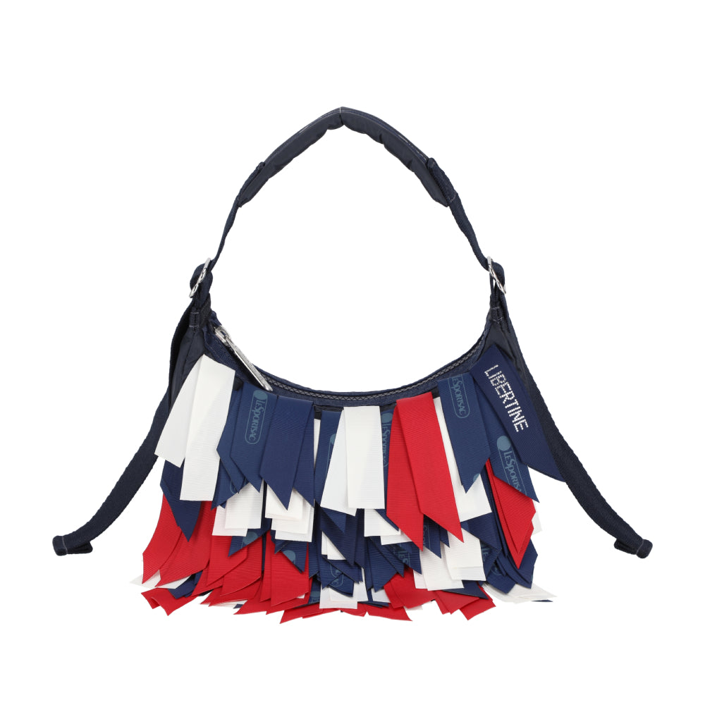 SMALL FRINGE HOBO 流蘇小型彎月包 - 彩色搖滾