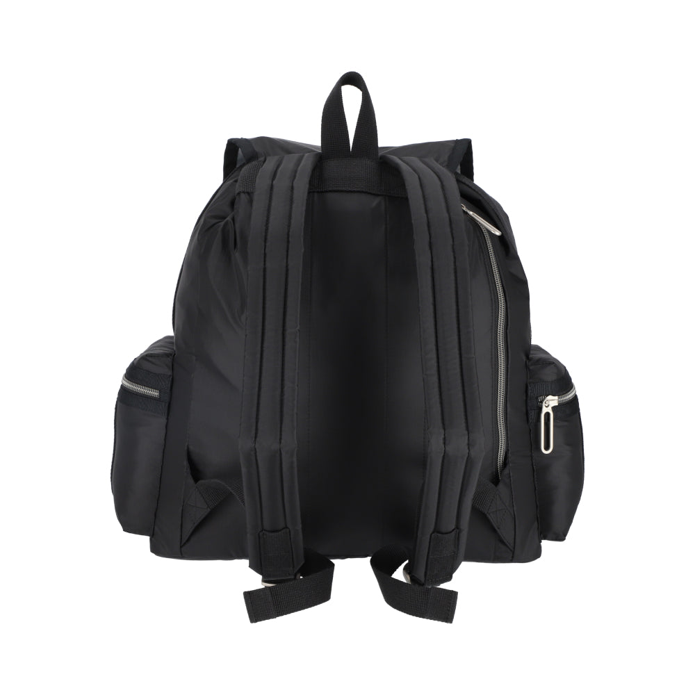 3 ZIP VOYAGER 側邊拉鍊後背包 - 魔力暗黑