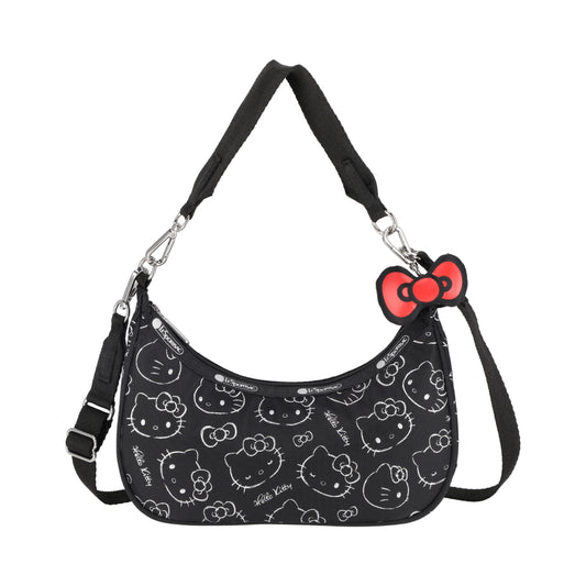 SM CONV HOBO 小型肩背兩用新月包 - HELLO KITTY 巨星風采
