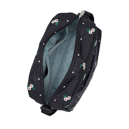 DANIELLA CROSSBODY 拉鍊斜背包 - 典雅花苑