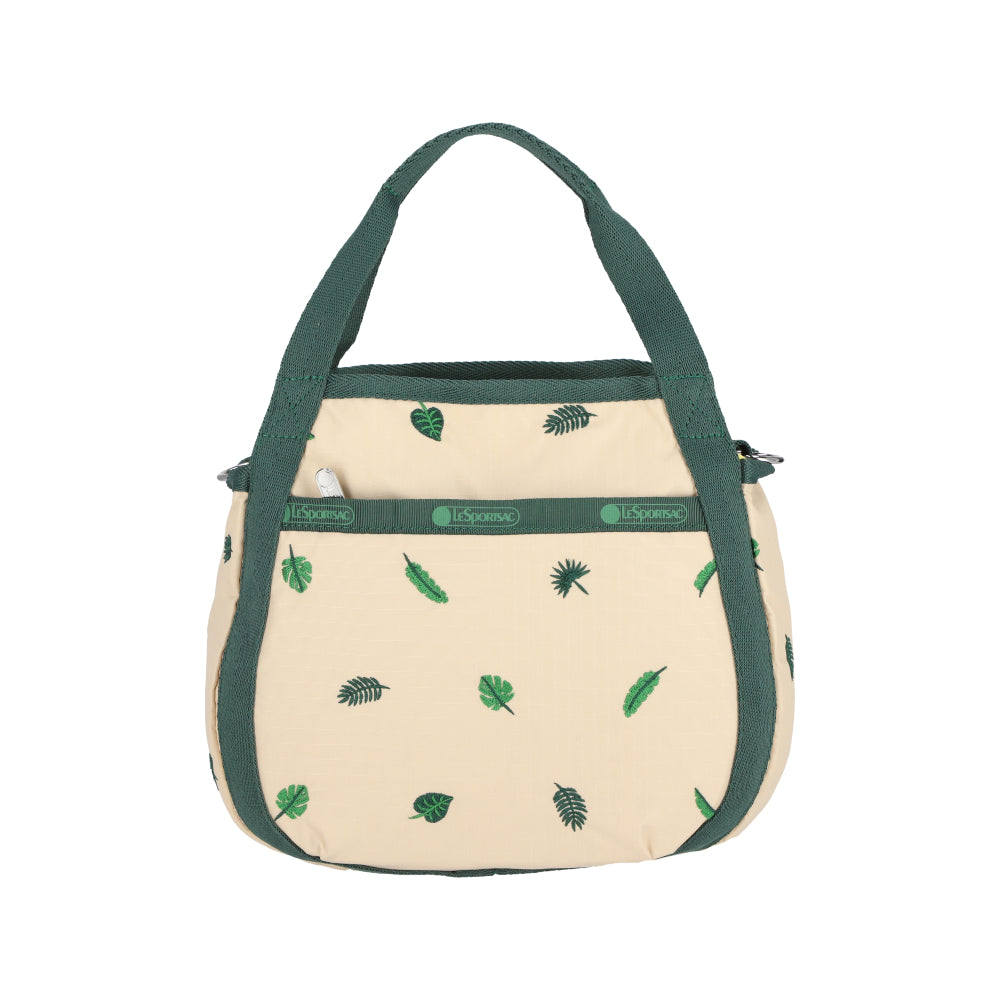 SMALL JENNI 斜背手提兩用包 - 棕櫚風情