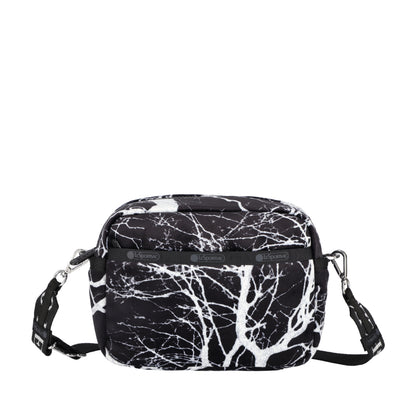 DELUXE CROSSBODY 拉鍊斜背包 - 午夜森林