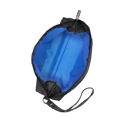 2-ZIP WRISTLET 雙拉鍊手拿包 - 夜幕灰