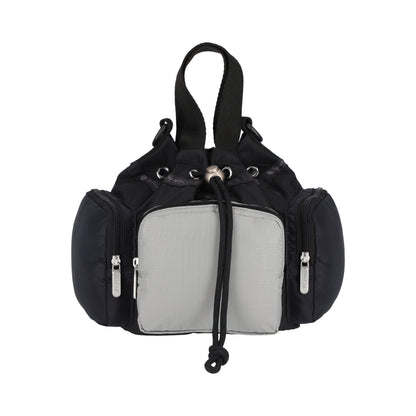 CONV DRAWSTRING TOTE 抽繩托特包 - 灰階色塊