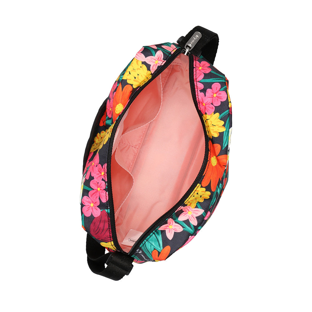 DANIELLA CROSSBODY 拉鍊斜背包 - 繽紛花園