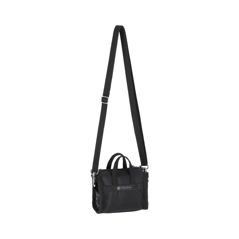 SEQUIN MICRO BAG 亮片迷你旅行袋掛飾 - 霧黑亮片