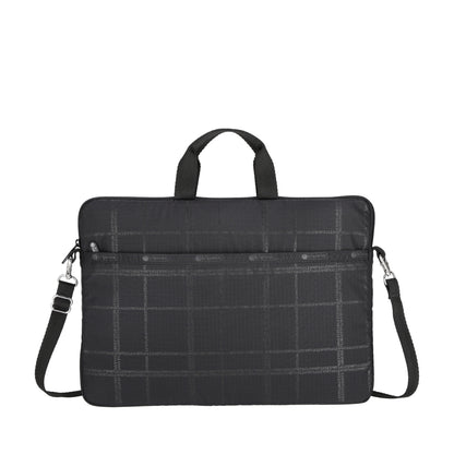 TH LAPTOP CASE 15吋電腦包 - 暗影格紋