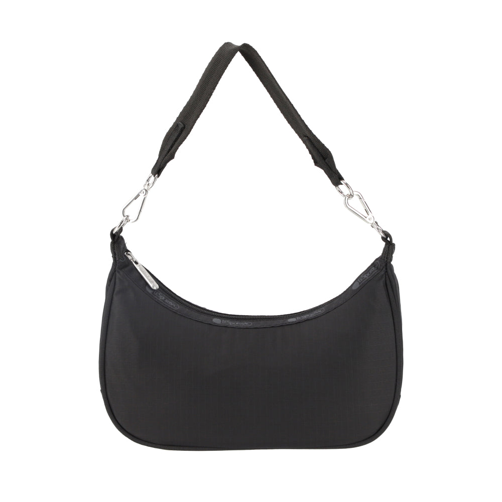 SM CONV HOBO 小型肩背兩用新月包 - 永恆黑