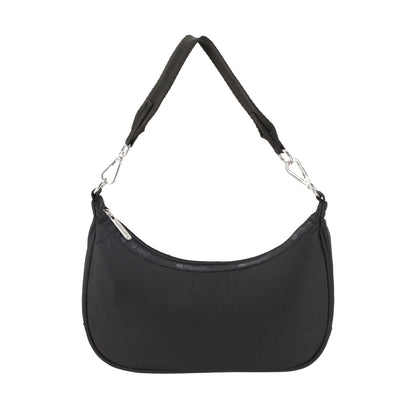 SM CONV HOBO 小型肩背兩用新月包 - 永恆黑