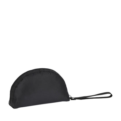 2-ZIP WRISTLET 雙拉鍊手拿包 - 永恆黑