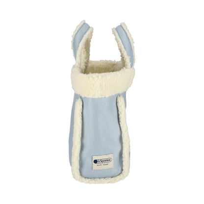 SMALL TWO WAY DENIM TOTE 小型兩用托特包 - 水洗丹寧/羊羔絨