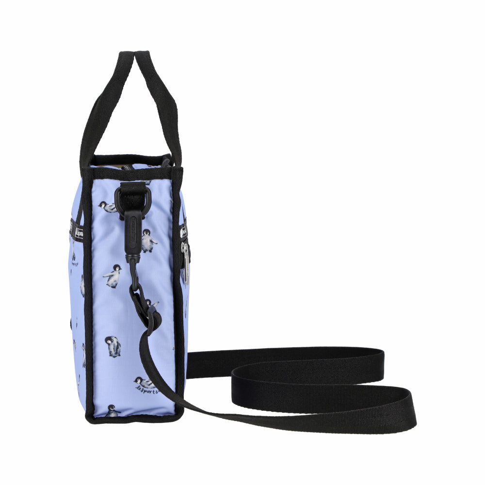 MINI N/S TOTE 迷你方型托特包 - 雪地小企鵝