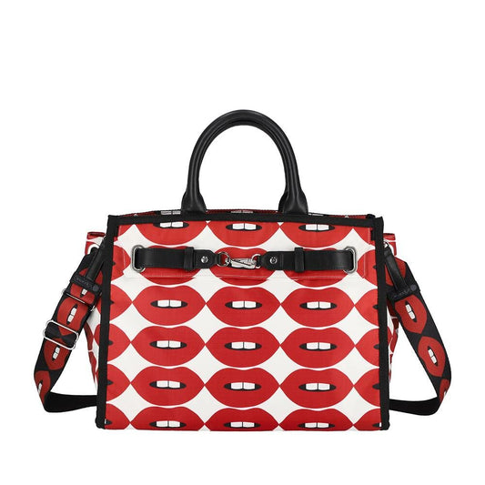 LG JOHNNY GO LIGHTLY 大型手提肩背包 - 烈焰紅脣