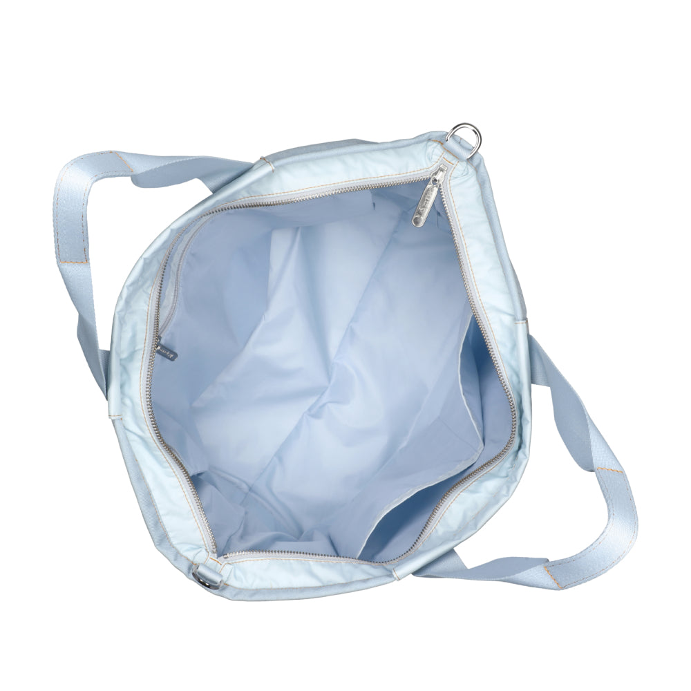 DENIM E/W TOTE 時尚托特包 - 水洗丹寧