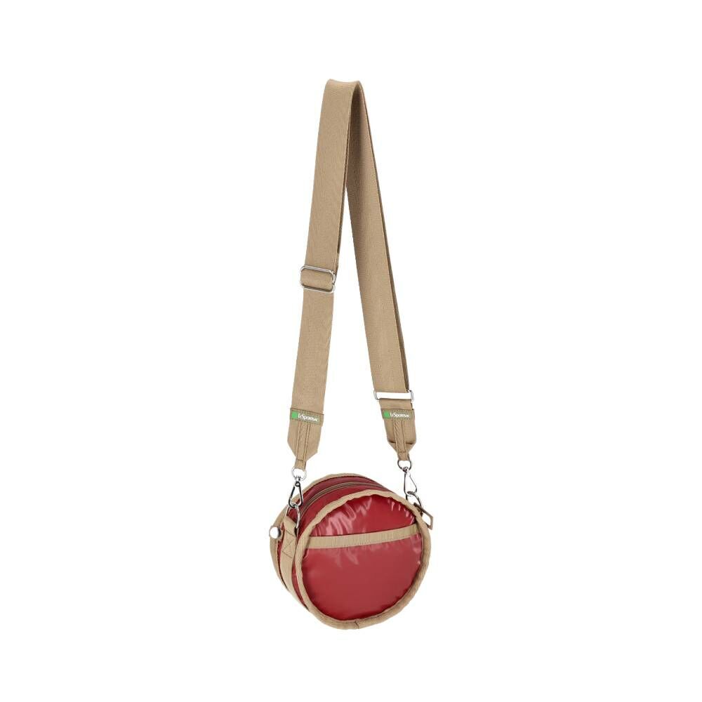 CIRCLE CROSSBODY 圓型肩背包 - 50周年亮酒紅