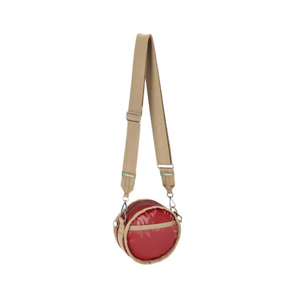 CIRCLE CROSSBODY 圓型肩背包 - 50周年亮酒紅