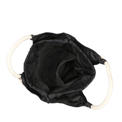 LG DIAMOND TOTE 大型菱格托特包 - 拉菲永恆黑