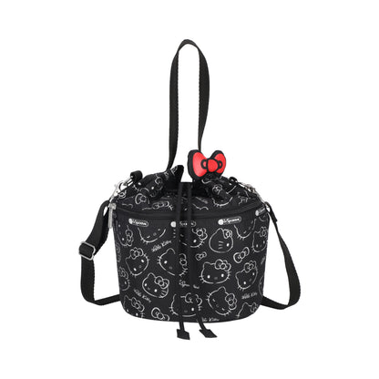 DRAWSTRING BUCKET BAG 束口水桶包 - HELLO KITTY 巨星風采
