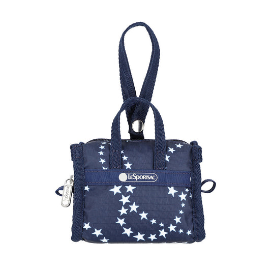 MICRO WEEKENDER CHARM 迷你旅行袋掛飾 - 銀河星光