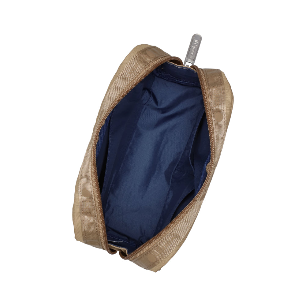 RECTANGULAR COSMETIC 長形化妝包 - 肉桂棕糖