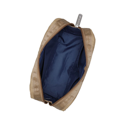 RECTANGULAR COSMETIC 長形化妝包 - 肉桂棕糖