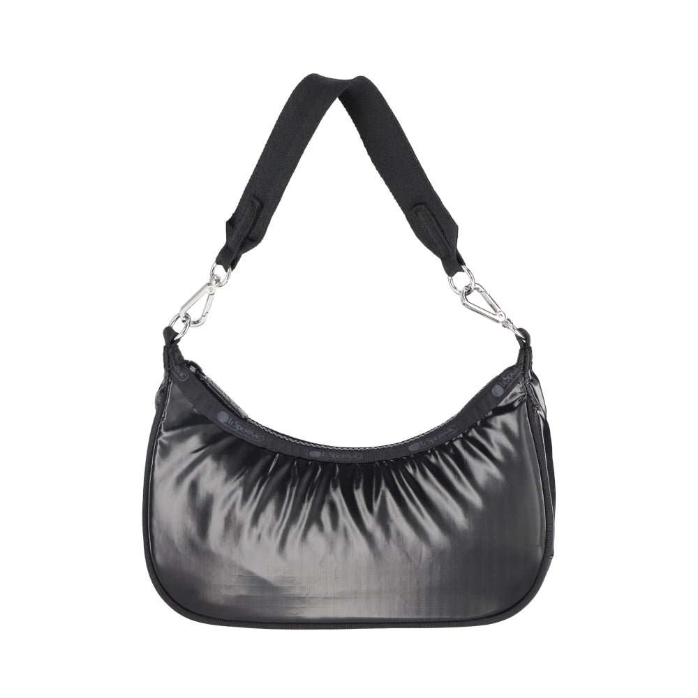 SM CONV HOBO 小型肩背兩用新月包 - 閃耀黑