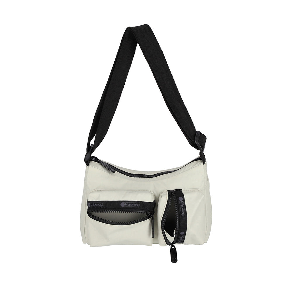 CARGO SMALL SHOULDER BAG 小型多口袋肩背包 - 砂色工裝風