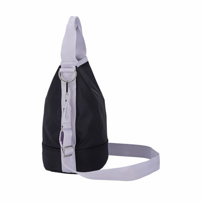 CONVERTIBLE BUCKET BAG 多功能水桶包 - 深海藍/柔霧紫