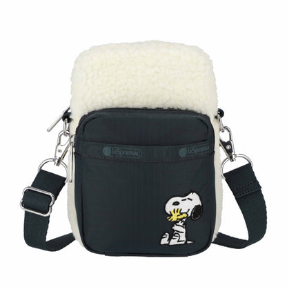 MINI PHONE BAG 迷你手機斜背包 - PEANUTS 擁抱小時光