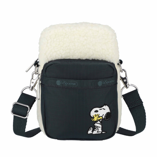 MINI PHONE BAG 迷你手機斜背包 - PEANUTS 擁抱小時光