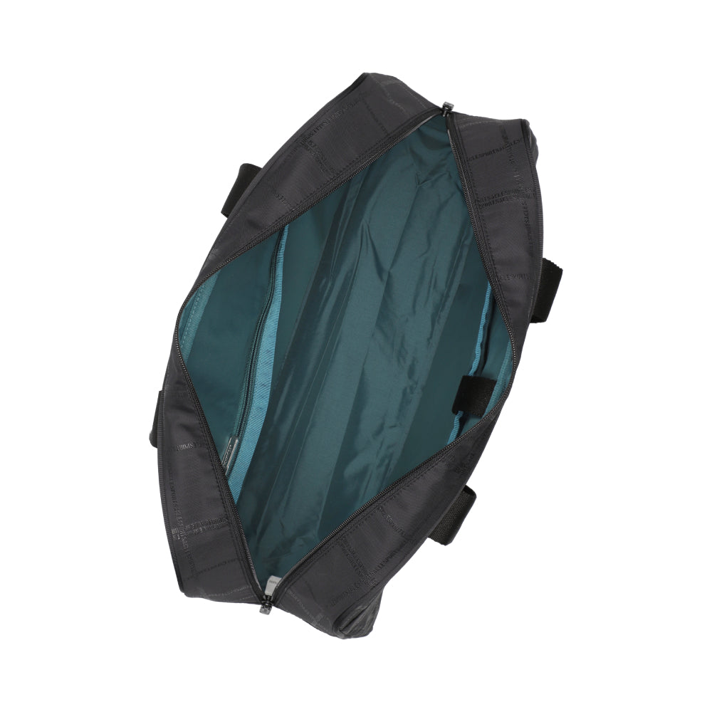 SMALL CARRYALL DUFFLE 機能手提旅行袋 - 暗影格紋