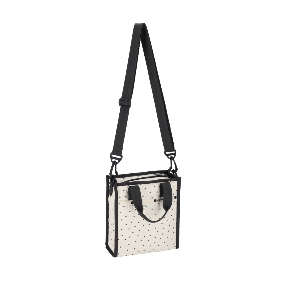 MINI N/S TOTE 迷你方型托特包 - 水玉點點