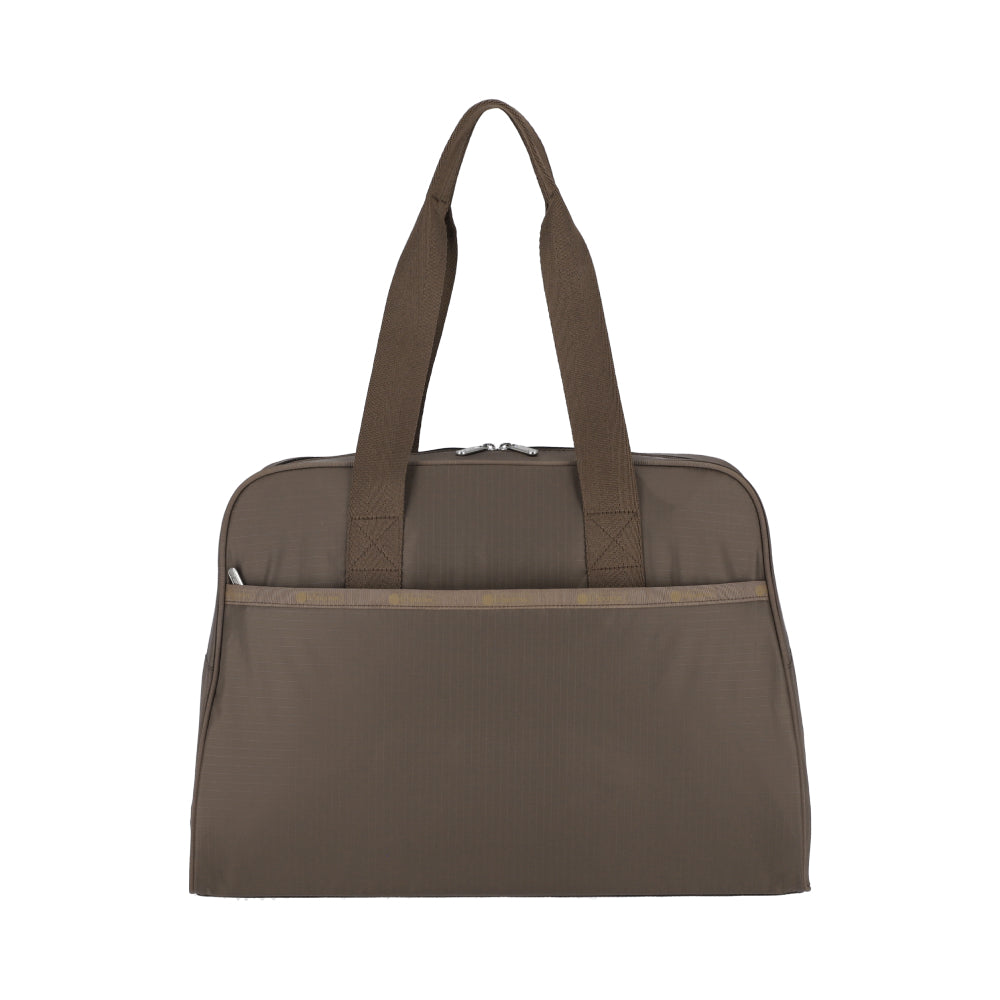 SMALL CARRYALL DUFFLE 機能手提旅行袋 - 摩卡棕