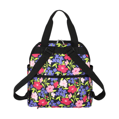 DOUBLE TROUBLE BACKPACK 兩用後背包 - 繽紛花語