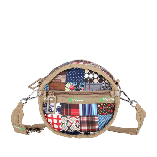 CIRCLE CROSSBODY 圓型肩背包 - 50周年懷舊拼布