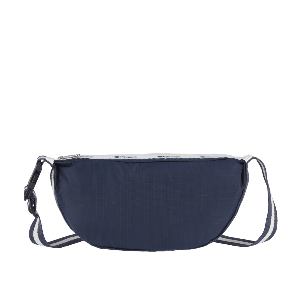 CONV SM SHOULDER BAG 小型半月包 - 滾邊深海藍