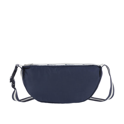 CONV SM SHOULDER BAG 小型半月包 - 滾邊深海藍